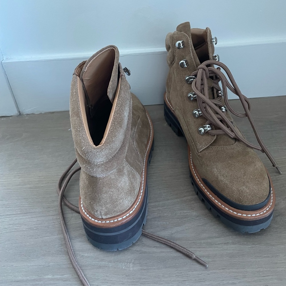 Marc Fisher Booties. Color Brown In Suede. Size 7… - image 1